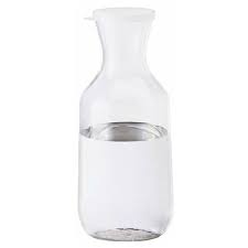 33 OZ TWIST TOP DECANTER, FLIP LID POLYCARBONATE CLEAR (EACH)