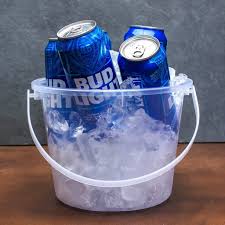 PLASTIC BEER BUCKEWT / WITH HANDLE / 170 OZ (EACH)