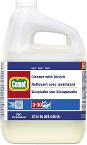 COMET CLEANER WITH BLEACH, LIQUID, ONE GALLON BOTTLE,