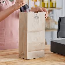 DURO 16 LB. BROWN PAPER BAG - 500/BUNDLE