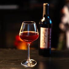15 OZ BARCONIC ROUND (RED) WIN E GLASS