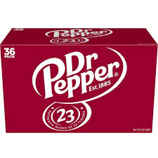 *DR. PEPPER, 12 OZ CANS, 36  PER CASE