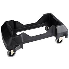 BLACK SLIM JIM TRASH CAN DOLLY