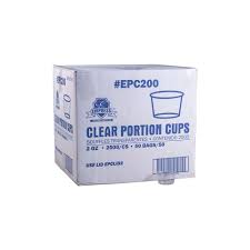 2 OZ PORTION CUP / EMPRESS / CLEAR (50/50/2500)