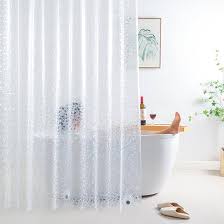 VINYL SHOWER CURTAIN LINER / WHITE (EACH)