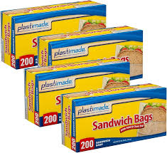 PLASTIC SANDWICH BAG / 6.25 X 5.5 (1,500/BOX)