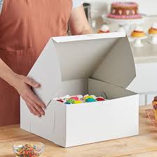 12 X 12 X 6 / WHITE CAKE/BAKERY BOX (50/CS)