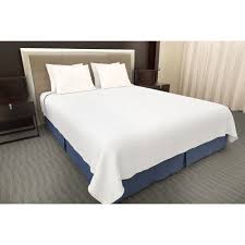 TOP SHEET / GEO BOX / SATIN STRIPE SQUARE PATTERN / QUEEN