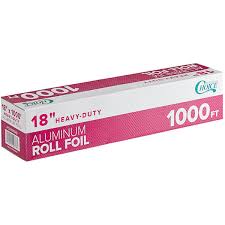 18" X 1000' HEAVY DUTY ALUMINUM FOIL ROLL