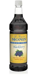 BLACKBERRY SUGAR FREE / MONIN / 1 LITER / (4/CS)