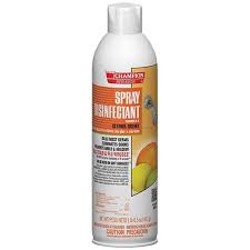 CHAMPION QUATERNARY SPRAY DISI NFECTANT / 16.5 OZ AEROSOL CAN