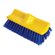 RUBBERMAID FG633700BLUE 10" BI-LEVEL FLOOR SCRUB BRUSH