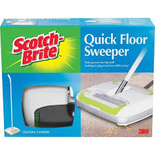 SCOTCH BRITE / QUICK FLOOR SWEEPER / 42" ALUMINUM HANDLE