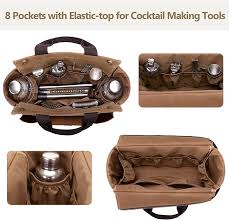 CUSTOM COMPLETE BARTENDERS TOTE BAG - DELUXE
