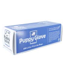 PUPPY GLOVE LITTER PICK UP BAGS / 200 PER BOX / 30 BOXES