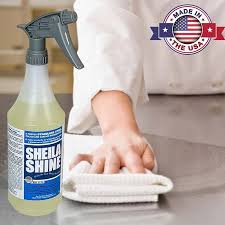 STAINLESS STEEL CLEANER & POLI SH / 32 OZ BOTTLE (6/CS)