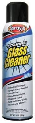 CLEAR IMAGE / AEROSOL FOAMING  GLASS CLEANER / 19 OZ (12/CS)