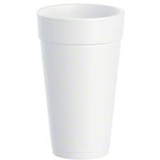 20J16H / DART 20 OZ FOAM HORIZ ON CUP (20/25/500)