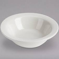 CHOICE 4.5 OZ. IVORY (AMERICAN WHITE) NARROW RIM CHINA FRUIT