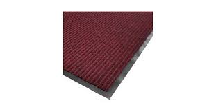 CACTUS MAT 1485M-R31 3' X 10' RED NEEDLE RIB CARPET MAT -