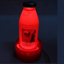 MINI LED BOTTLE GLOW & GLORIFIER PAD BPC RED