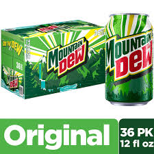 *MOUNTAIN DEW / 12 OZ CANS / 35/PK (CASE)