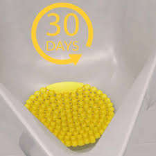 PLASTIC POURER WITH SANITARY SCREEN YELLOW