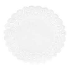 DOILIES / NORMANDY LACE / 8" (500/CS)