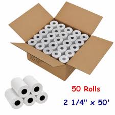 THERMAL CASH REGISTER TAPE / 2.25 X 60' (50/CS)