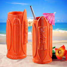 BARCONIC TIKI DRINKWARE / CERAMIC SURF STYLE MUG / 16