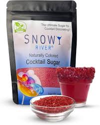 RIMMING SUGAR / RED RASPBERRY / 1 POUND (18CS)
