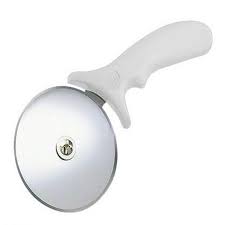 4" PIZZA CUTTER WITH PLASTIC HANDLE
