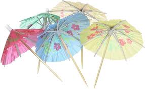 COCKTAIL PICKS - PARASOL (UMBRELLA) / PACK OF 144