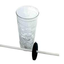 PLASTIC TIKI GLASS - 24OZ - CLEAR