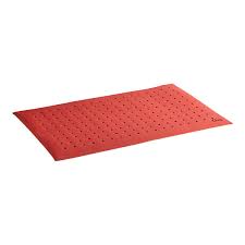 3' x 5' GREASE RESISTANT RED RUBBER ANTI-FATIGUE FLOOR MAT