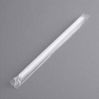 5 3/4" SLIM WHITE WRAPPED SIP STRAW (24/500/12,000)