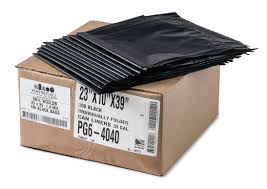 33 GAL / 33 X 39 / LD / BLACK  / 1.6 MIL / 100 PER CASE