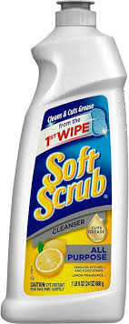 SOFT SCRUB / LEMON SCENT / ALL CLEANSER / 24 OZ / 9 PER