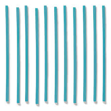 5" SIP STIR STRAWS / MARINE BI ODEGRADABLE / OCEAN BLUE / 1,0