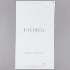 LAUNDRY BAG / PERFORATED TEAR TIE (1,000/CS)
