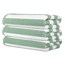CABANA POOL TOWEL / MINT GREEN / 30 X 60 / 9.00 LBS (DOZEN)