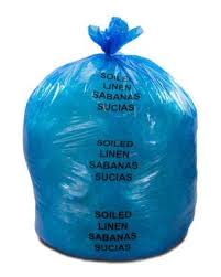 37 X 44 / 45 GALLON / HIGH DENSITY / BLUE RECYCLING BAGS