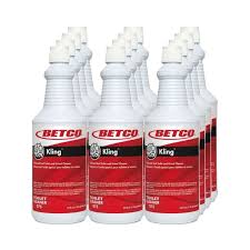 KLING 9% HCL TOILET BOWL CLEANER / 32 OZ BOTTLE (12/CS)