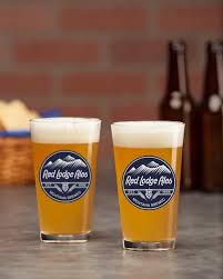**LOGO** 16 oz Heat Strengthened Mixing / Pint