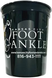 16 OZ PET CUP WITH TILTED BARRELL / BAR 23FIFTY LOGO