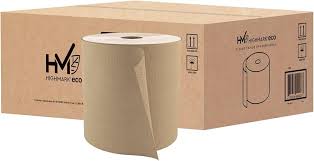 HARDWOUND TOWEL / BROWN / 8" X 800' / 6 PER CASE [BTOW]