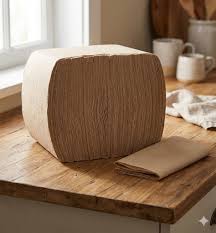 VFOLD NAPKIN / BROWN / 2-PLY / 6,000 PER CS [BVFLD]