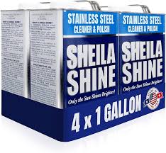 SHEILA SHINE / STAINLESS STEEL CLEANER & POLISH, 1GAL CAN