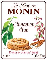 CINNAMON BUN / MONIN / 1 LITER / (4/CS)