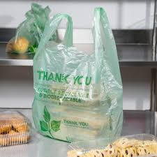 THANK YOU BAG / 1/6 SIZE / BIODEGRADABLE PLASTIC [TYB]